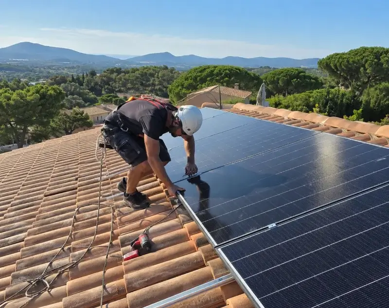 Installateur panneaux solaires Pluherlin — pose photovoltaïque sur toiture